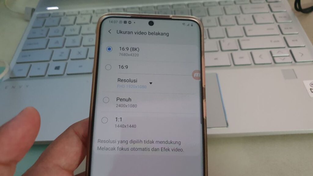 Video 8K S20
