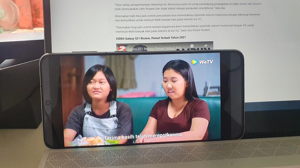 Sensasi Nonton Imperfect The Series Pakai Samsung Galaxy S21+ 5G
