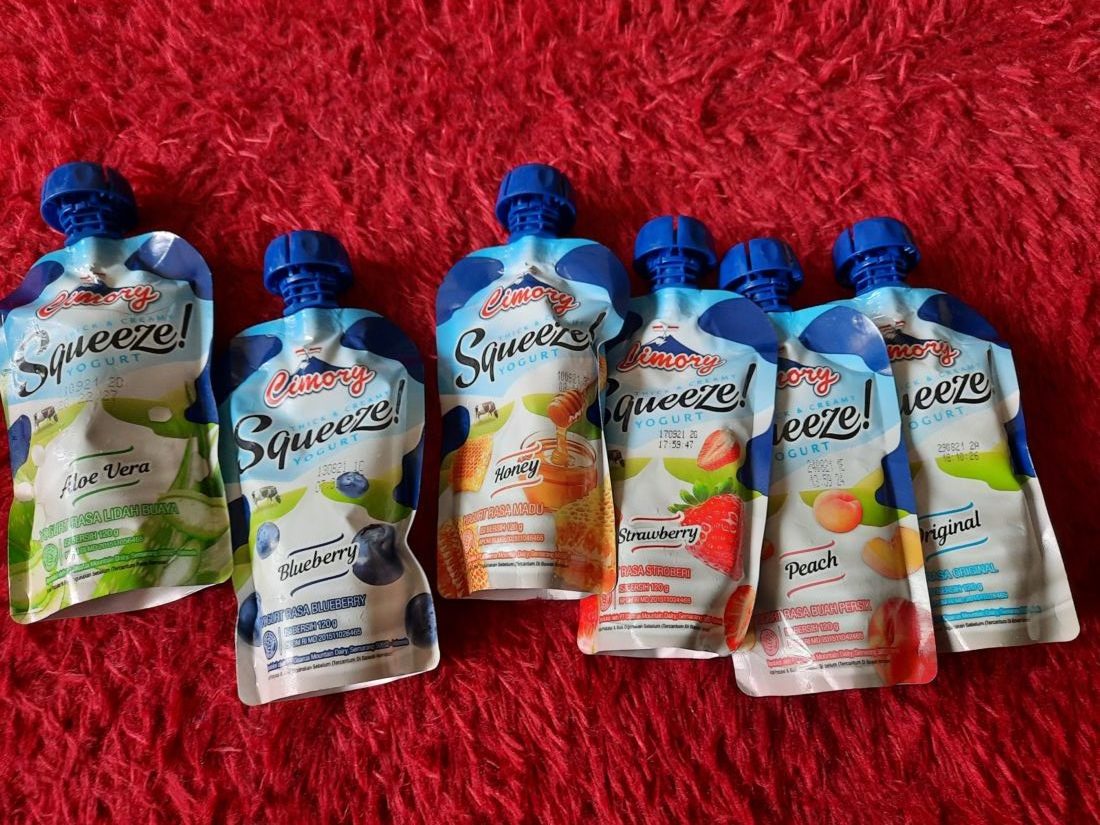 Cimory Yogurt Squeeze Hadir Dengan Kemasan Bentuk Pouch Praktis
