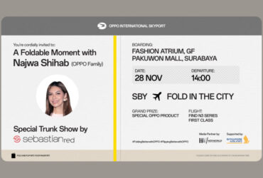 Oppo Gelar “A Foldable Moment With Najwa Shihab” Di Kota Surabaya