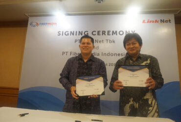 Link Net Dan Fiber Media Indonesia Jalin Kerjasama