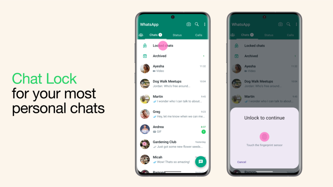 Chat Lock
