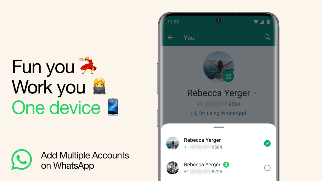 Fitur Multi-Akun Whatsapp Telah Tersedia