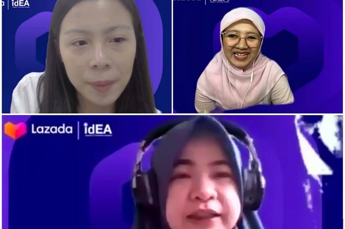 Lazada Bersama Asosiasi E-Commerce Indonesia (Idea) Menggelar Webinar Berseri Dengan Topik Seputar Panduan Belanja Online.