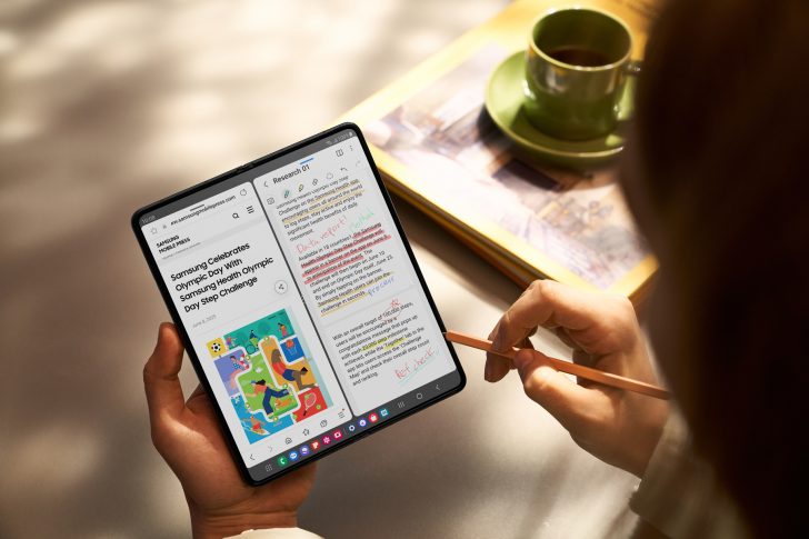 Cara Maksimalkan Layar Galaxy Z Fold 5 Buat Multitasking