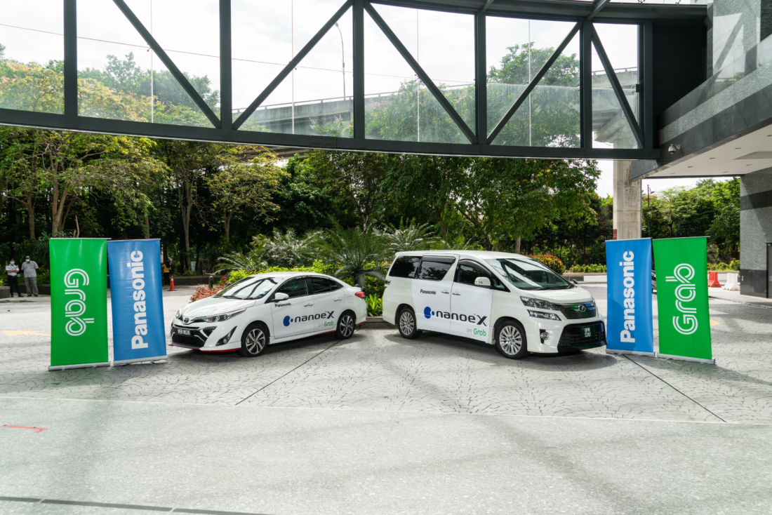 Kolaborasi Grab Dan Panasonic Luncurkan Kampanye Terintegrasi