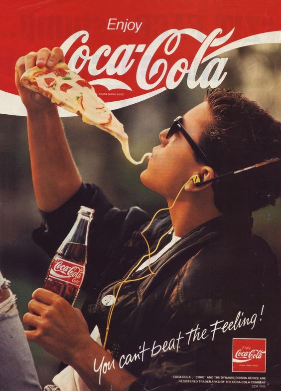 &Quot;You Can'T Beat The Feeling!&Quot; - Coca Cola 1980S #Vintageads #Ads #Vintage #Printad #Tvads #Advertising #Brandscience #Influence #Online #Facebook #Submissions #Marketing #Advertising