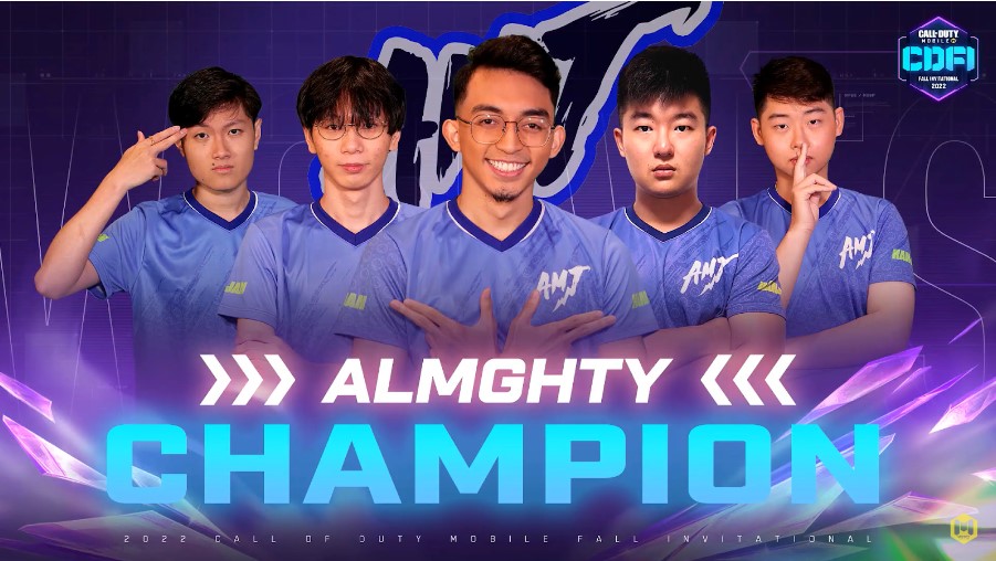 Tim Esports Almghty Raih Juara Call Of Duty: Mobile Fall Invitational 2022