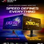 Asus Kenalkan Serangkaian Perangkat Monitor Gaming Terbaru