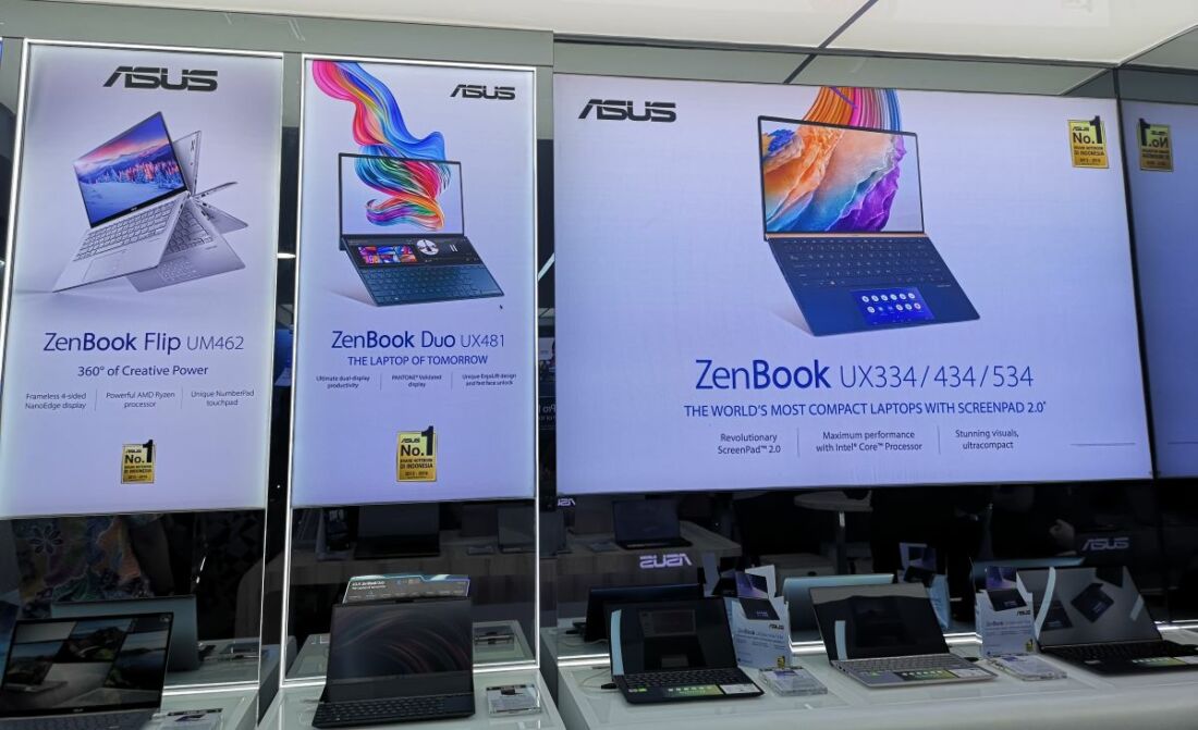 Asus Pimpin Pasar Laptop Di Kawasan Asia Pasifik