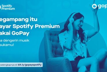 Gopay Resmikan Pembayaran Untuk Pengguna Spotify Premium