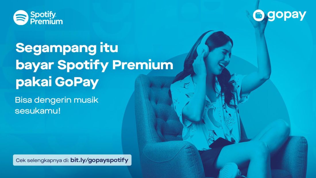Gopay Resmikan Pembayaran Untuk Pengguna Spotify Premium