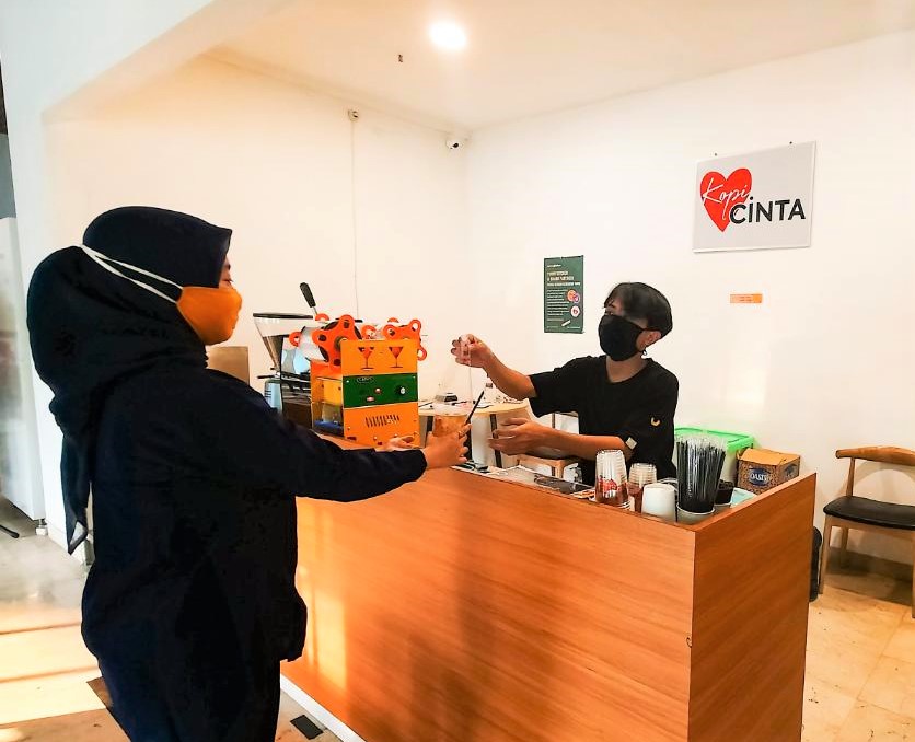 Booth Kopi Cinta