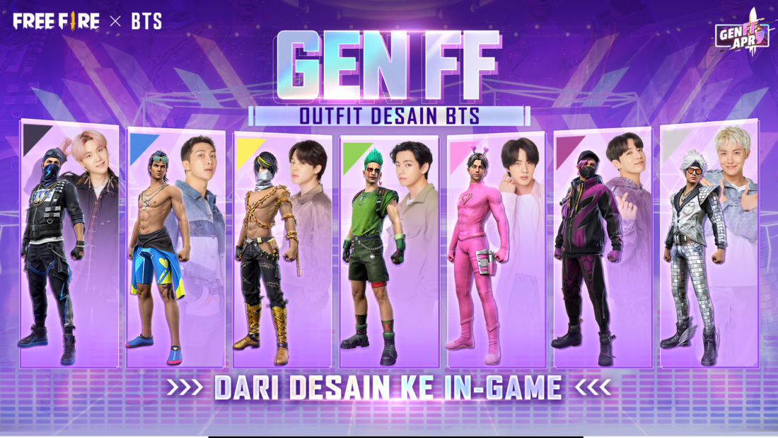 Army Mesti Punya Bundle Free Fire X Bts