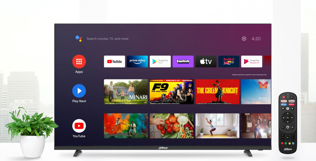 Smart Tv Dahua Resmi Rilis
