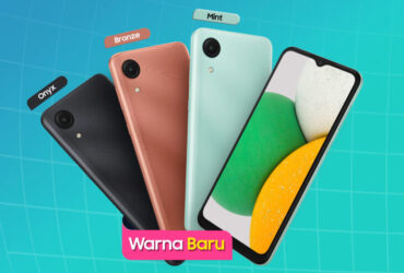 Galaxy A03 Core Bawa Tiga Warna Baru