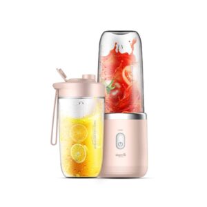 Deerma Dem Nu05 2In1 Tumbler Blender Buah Portable Juicer 400Ml 6