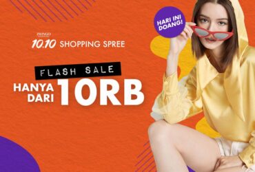 Nikmati Promo Menarik Di Festival Belanja Online 10.10 Zilingo Shopping Spree!
