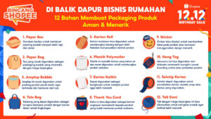 Fact Sheet Bincangshopee 12.12 Birthday Sale Di Balik Dapur Bisnis Rumahan