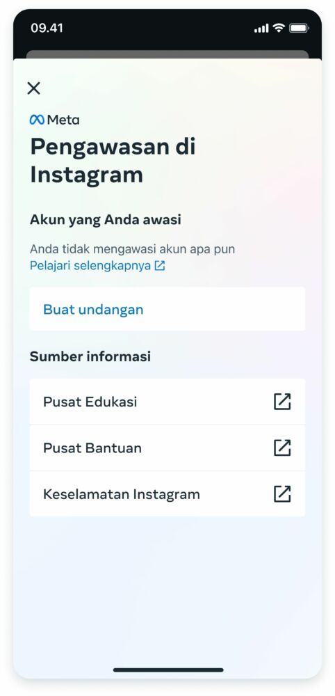 Fitur Pengawasan Instagram