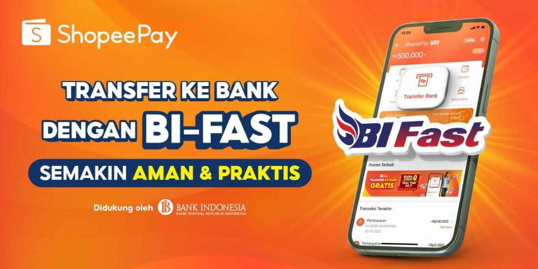 Layanan Bi-Fast Kini Sudah Tersedia Di Shopeepay