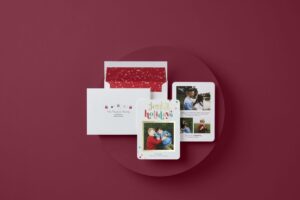 Foto 02. Produk Personalisasi Shutterfly Kartu Ucapan Hari Raya