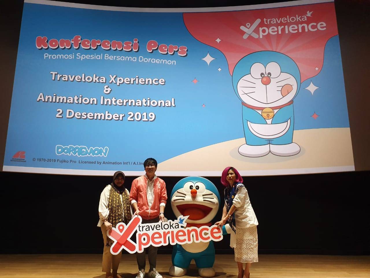 Traveloka Hadirkan Promosi Traveloka Xperience Bertemakan Doraemon