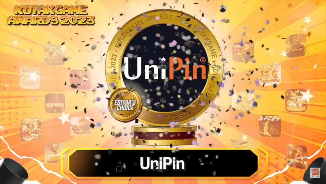 Unipin Raih Penghargaan “Best Top-Up Center” Di Gelaran Kotakgame Awards 2023