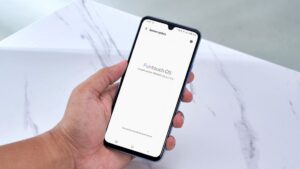 Foto 2 Vivo V21 5G Dengan Versi Software Funtouch Os Vivo Terbaru