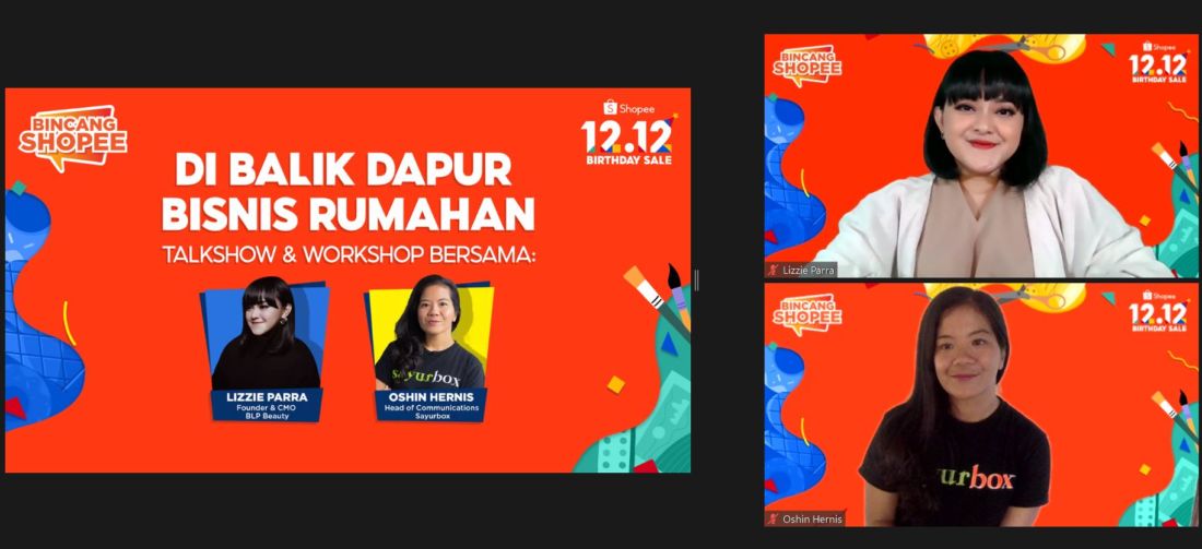 Bincang Shopee 12.12 Berikan Tips Mengembangkan Bisnis Rumahan