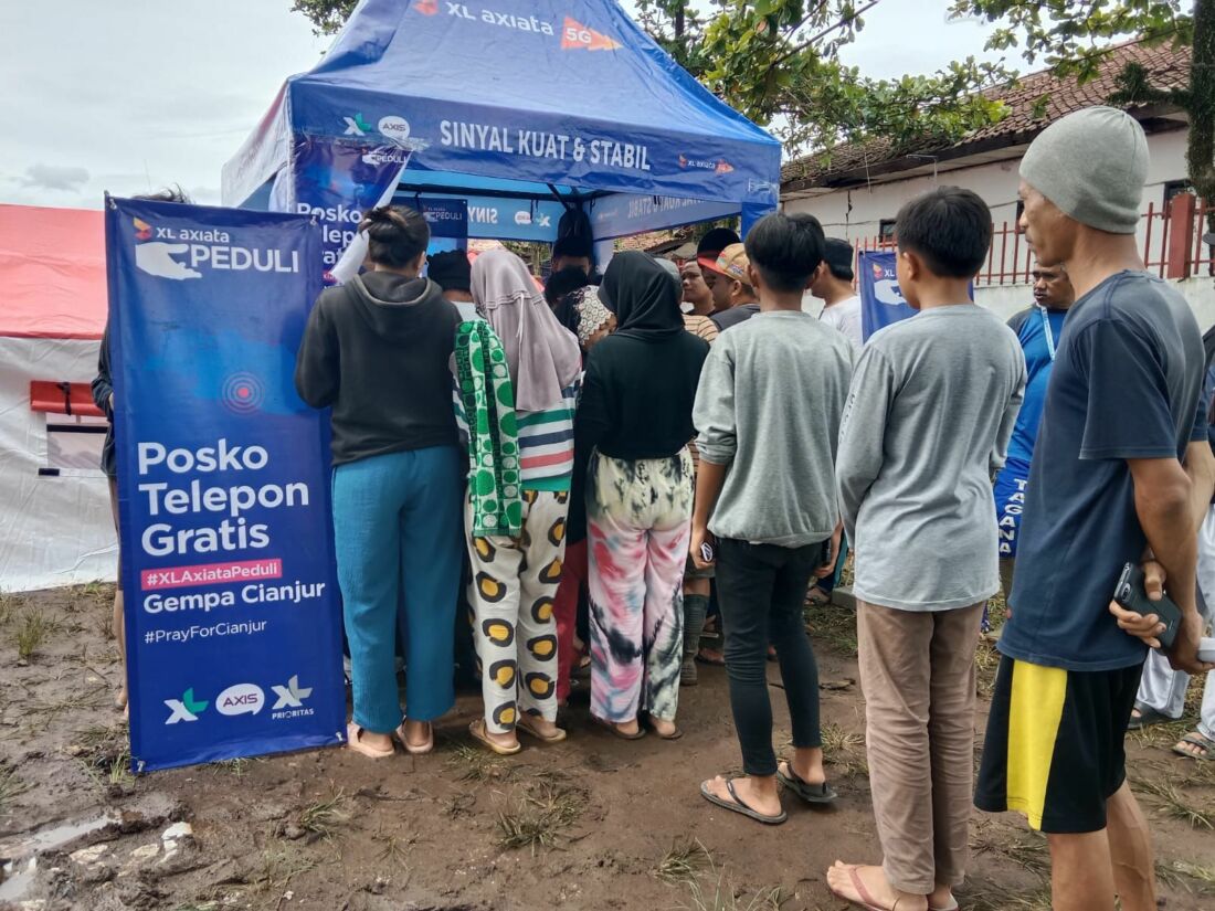 Xl Axiata Fokus Pulihkan Jaringan Dan Salurkan Bantuan Pasca Gempa Cianjur