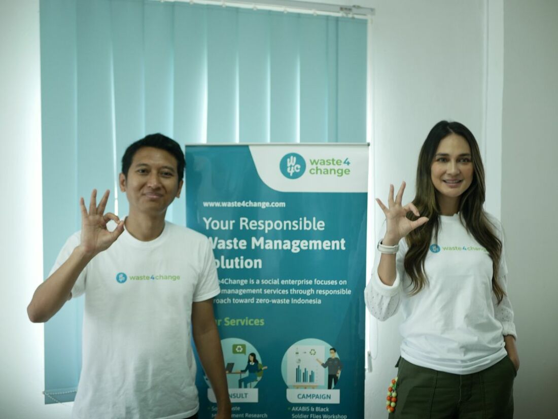 Luna Maya Jadi Investor Perusahaan Pengelola Sampah