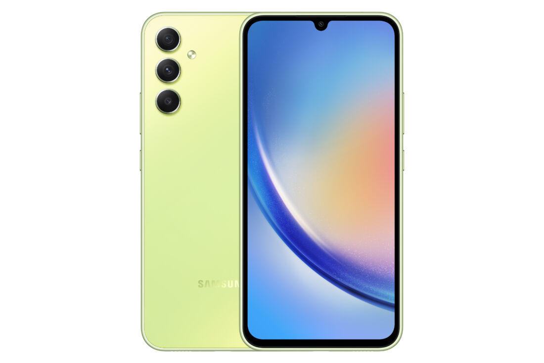 Galaxy A34 5G Hadir Dengan Warna Awesome Lime