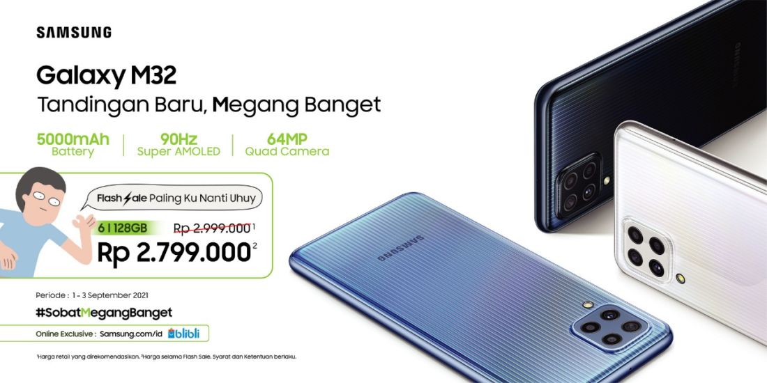 Galaxy M32 6 128Gb Flash Sale