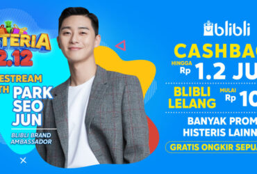 Livestreaming Bareng Park Seo Jun Di Blibli Histeria 12.12