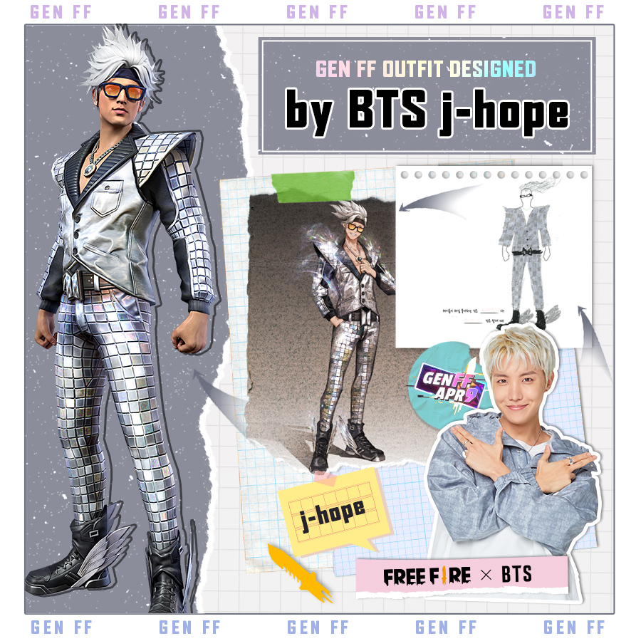 Free Fire X Bts