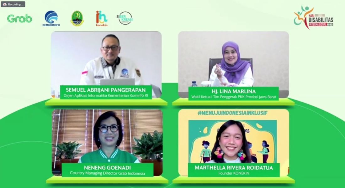 Grab Perluas Peluang Ekonomi Digital Bagi Penyandang Disabilitas