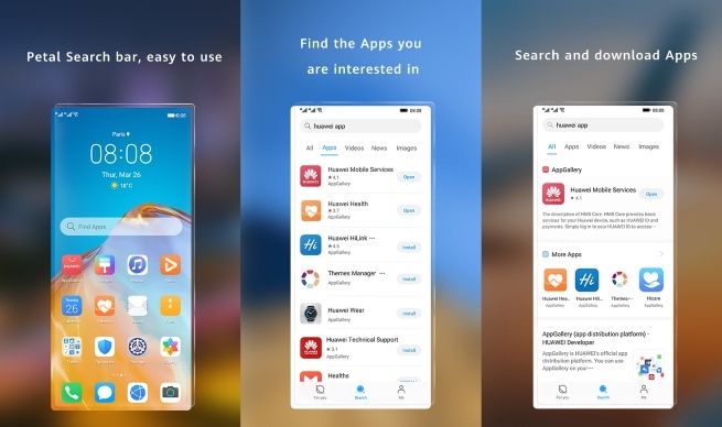 Huawei Petal Search Widget Find Apps 1