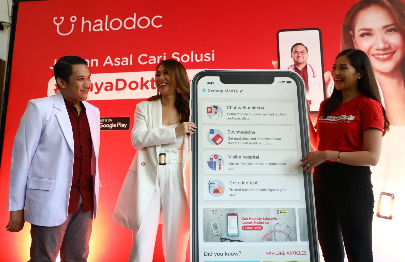 Halodoc Gandeng Artis Bcl Luncurkan Kampanye #Tanyadokterasli