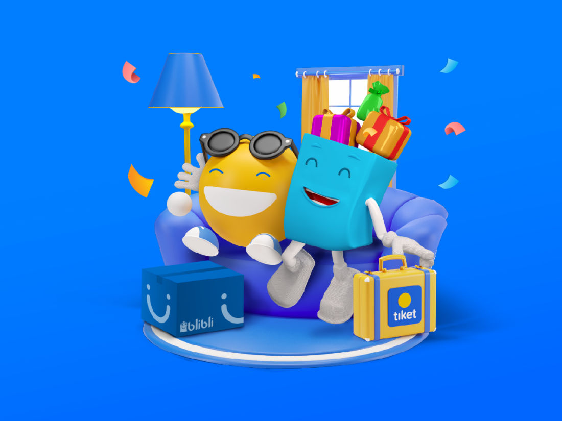 Blibli Gandeng Ticket.com
