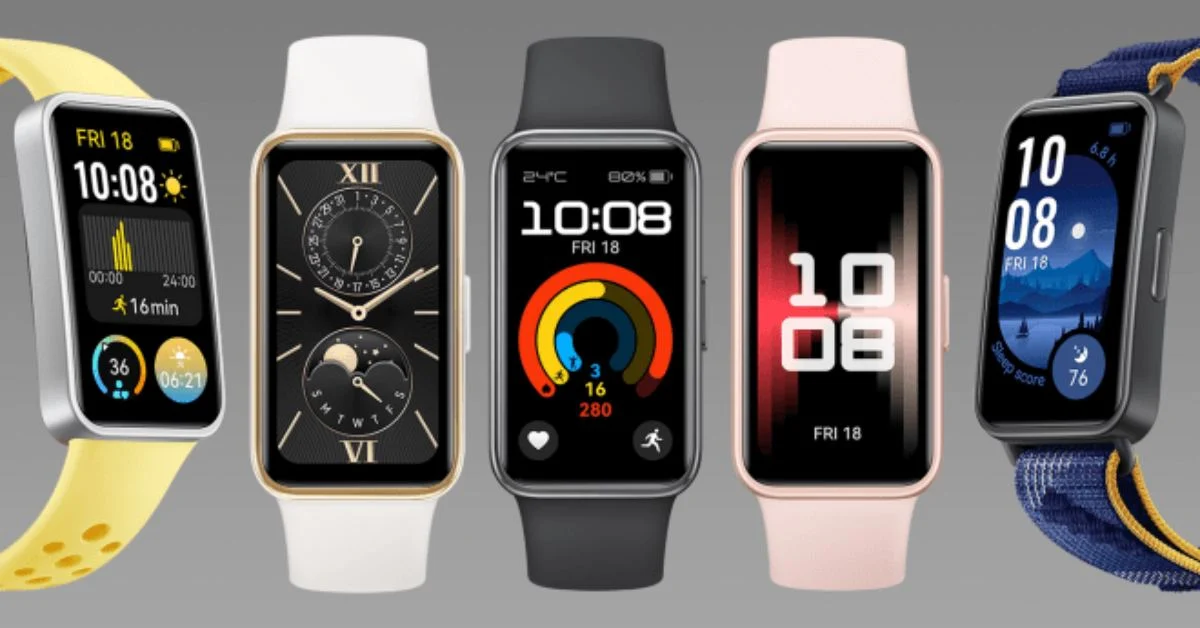 Tampilan Huawei Band 9 Bocor