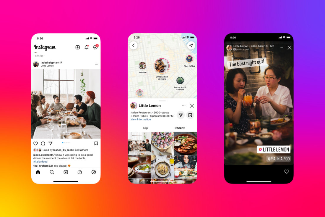 Fitur Peta Instagram