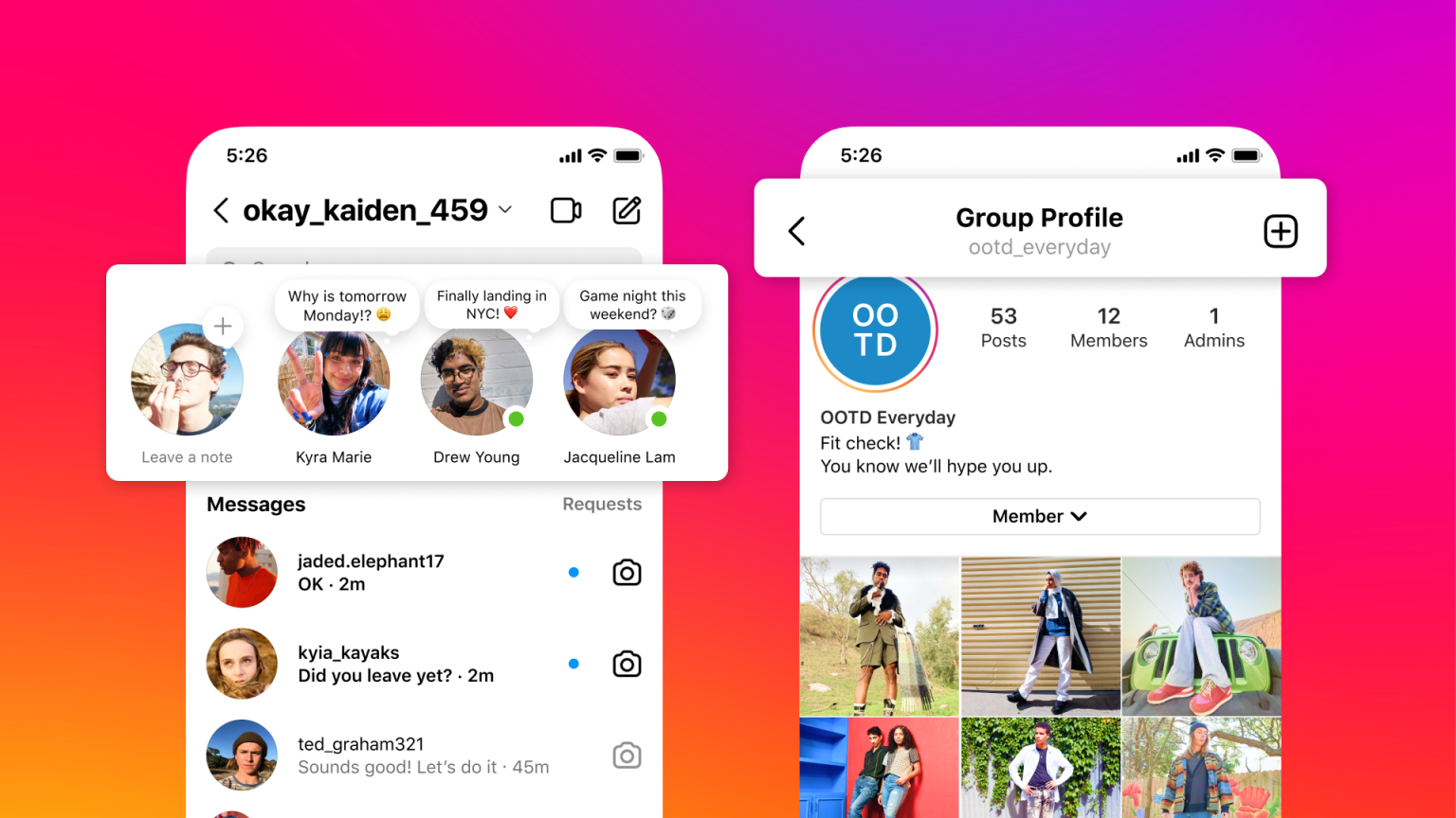 Fitur Notes Instagram