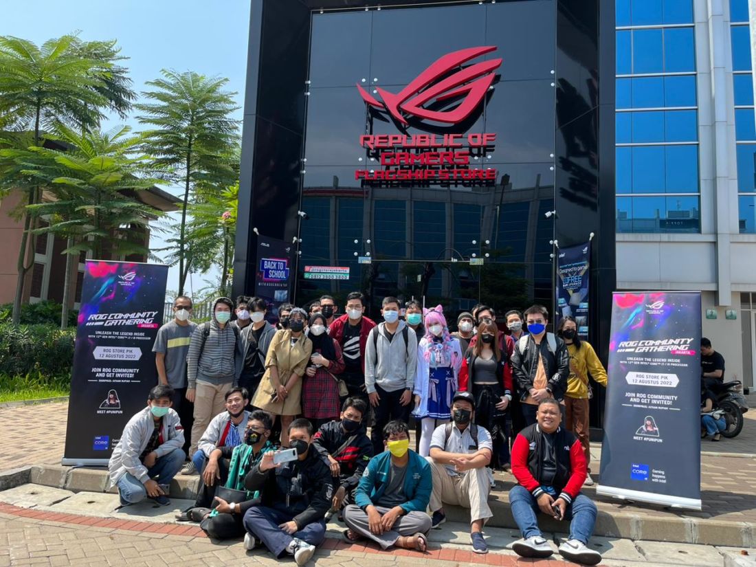 Asus Resmi Gelar Rog Community Gathering Pertama Di Tahun 2022