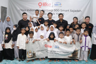 Olike Indonesia Gelontorkan 500 Smart Sajadah Untuk Anak Yatim Dan Piatu