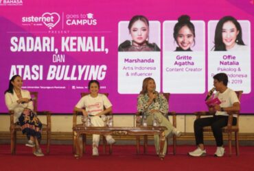 Sisternet Ajak Mahasiswi Universitas Tanjungpura Atasi Bullying