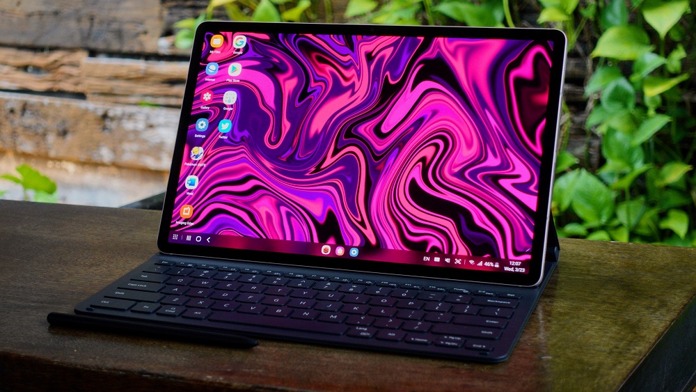 Layar Samsung Galaxy Tab S8