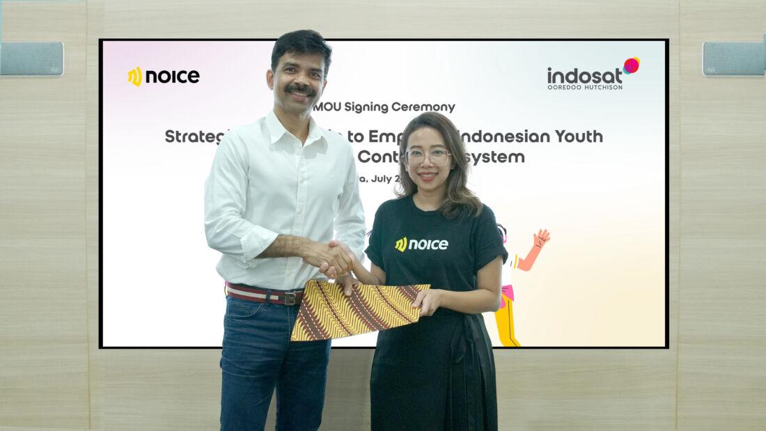 Indosat Dan Noice Siap Majukan Industri Konten Kreatif Di Indonesia