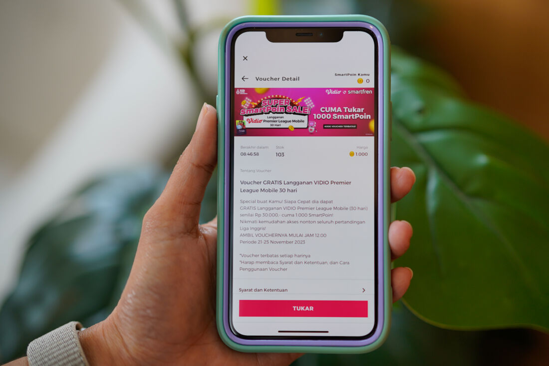 Pelanggan Smartfren Kini Bisa Nonton Pertandingan Liga Inggris Pakai Smartpoin