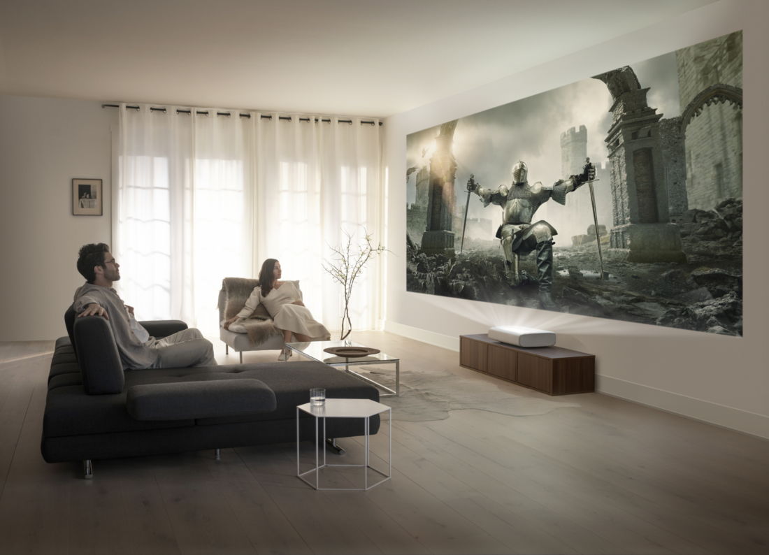 Samsung Luncurkan Proyektor Laser 4K